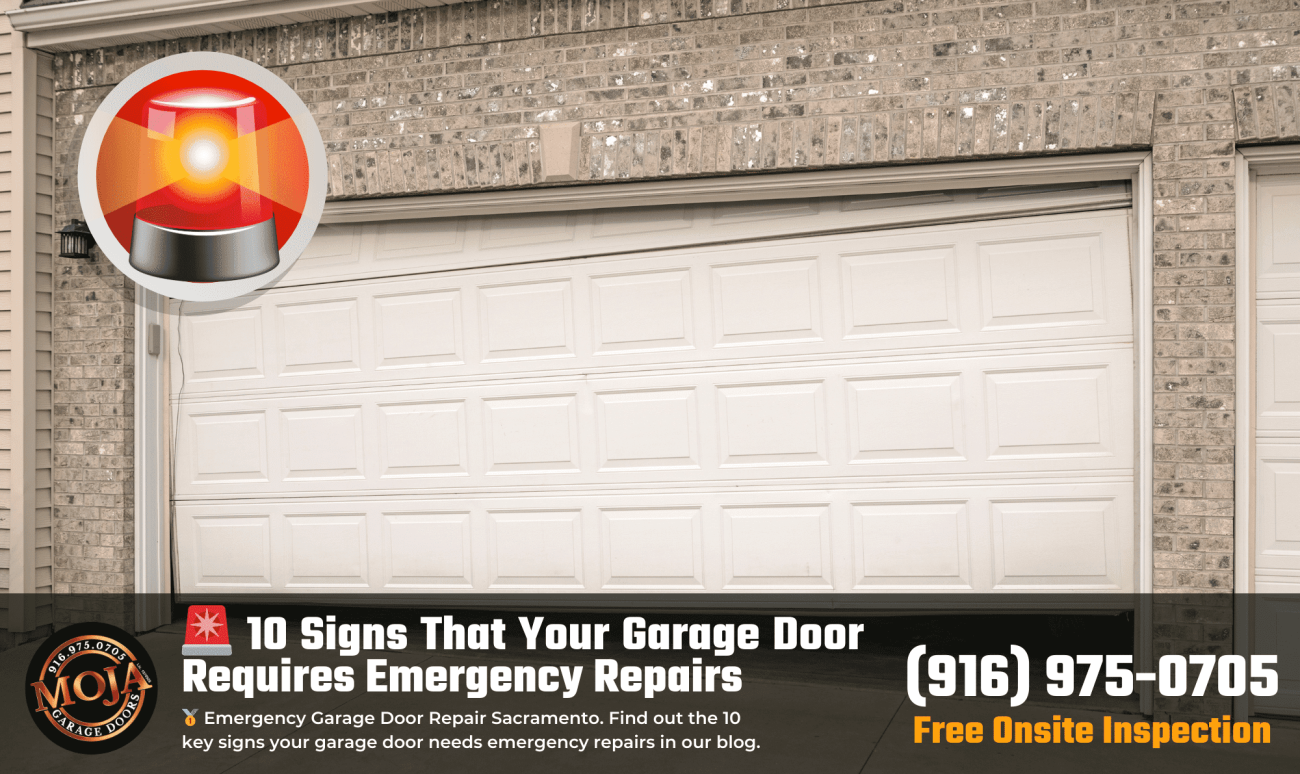 Emergency Garage Door Repairs / 10 Signs That Your Garage Door Requires Emergency Repairs