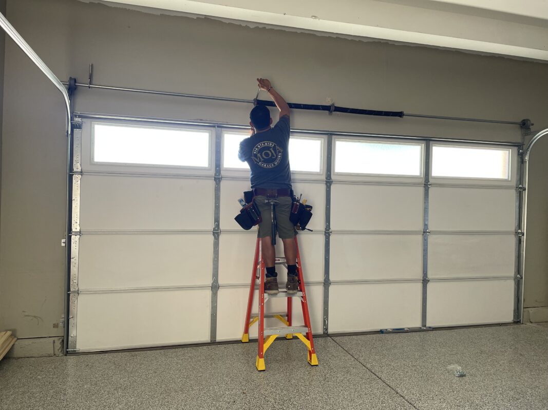 Garage door won’t open due to mechanical issue