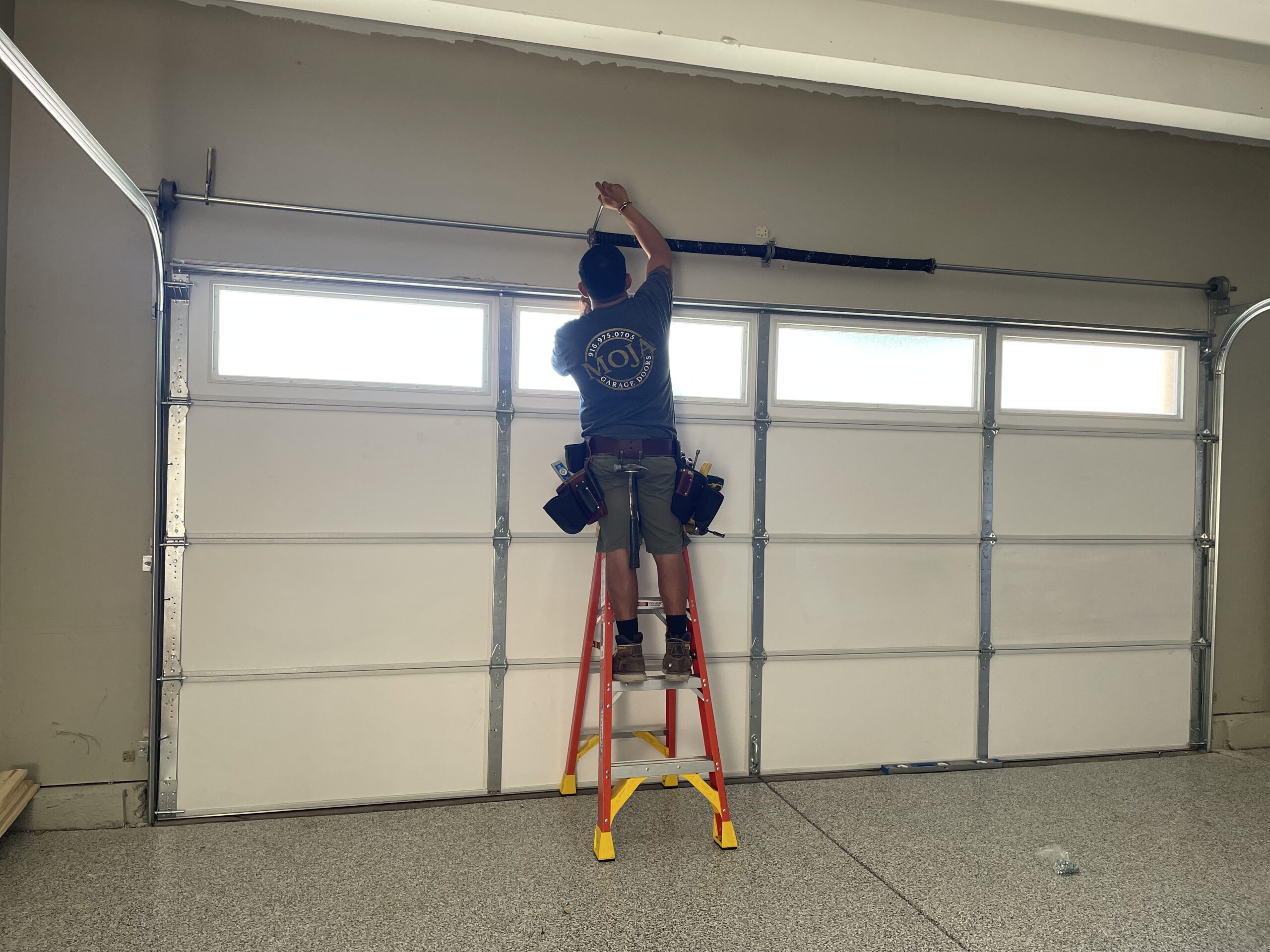 Garage door won’t open due to mechanical issue